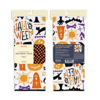 Halloween Icons Microfiber Towel