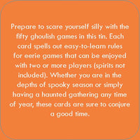 After Dinner Amusements: Ghoulish Games
