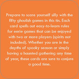 After Dinner Amusements: Ghoulish Games