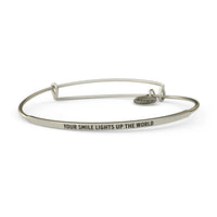 Your Smile Lights Up The World Bangle