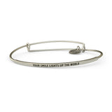 Your Smile Lights Up The World Bangle