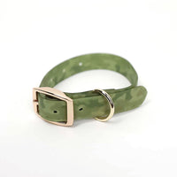 Mary Square Camouflage Dog Collar