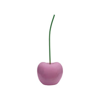Pink Resin Cherry Decor 7-3/4”L