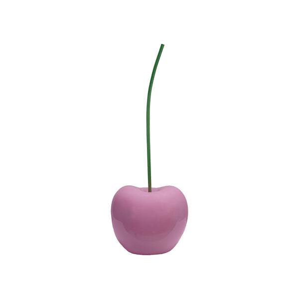 Pink Resin Cherry Decor 7-3/4”L