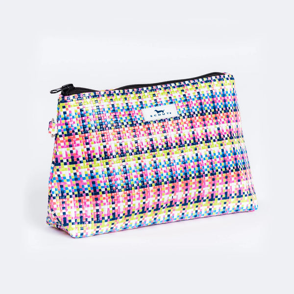 SCOUT Bags WOVEN TRAVEL POUCH MEDIUM ON HOLIDAY POUCH SPRING FLING