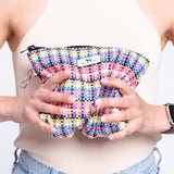 SCOUT Bags WOVEN TRAVEL POUCH MEDIUM ON HOLIDAY POUCH SPRING FLING