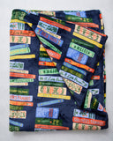 Bookshelf Fleece Blanket