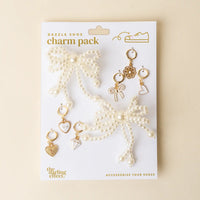 The Darling Effect Shoe Charm Pack - Pretty in Pearl