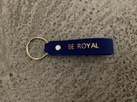 Be Royal Leather Keychain