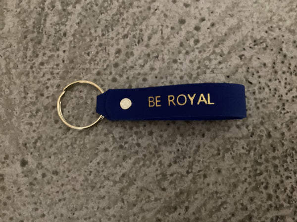 Be Royal Leather Keychain