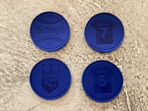 Be Royal Leather Coaster Set