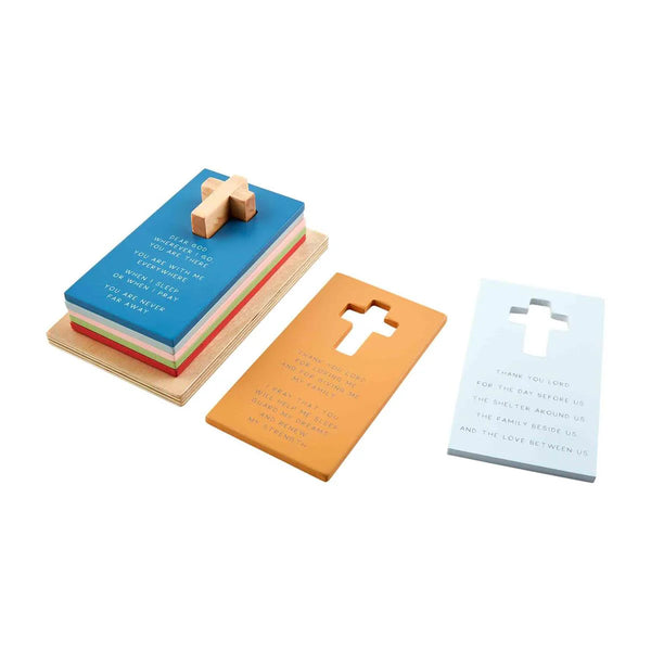 Prayer Puzzle Stacker by Mud Pie