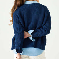 Salty Cotton Crewneck Sweater by MERSEA