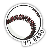 Stickers Northwest Hit Hard Baseball Sticker