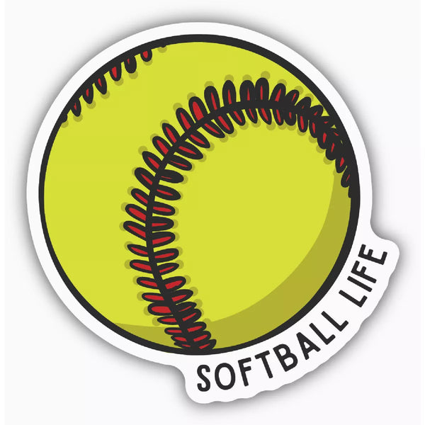 Stickers Northwest Softball Life Sticker
