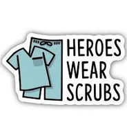 Stickers Northwest Heroes Wear Scrubs Sticker