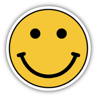 Stickers Northwest Smiley Face Sticker