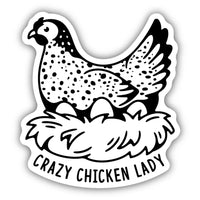Stickers Northwest Crazy Chicken Lady Sticker