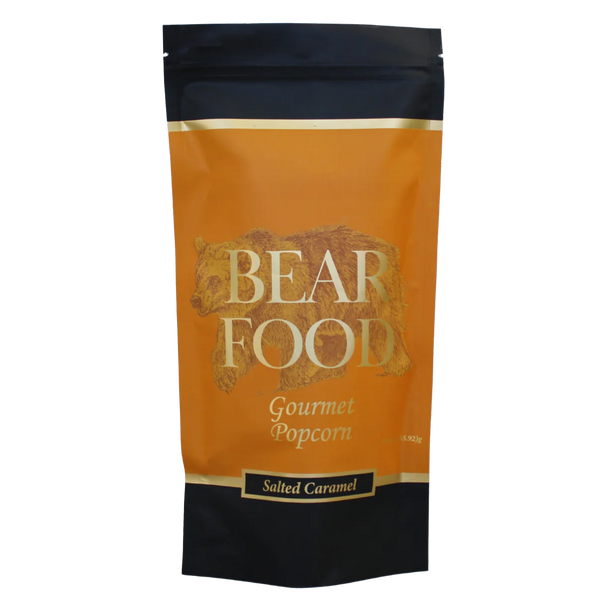 Bear Food Salted Caramel Gourmet Popcorn 5.5oz Pouch