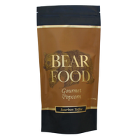 Bear Food Bourbon Toffee Gourmet Popcorn 5.5oz Pouch