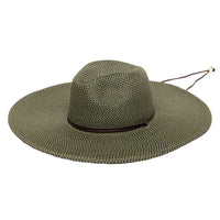 El Campo Unisex 5" Brim Sun Hat - UPF50 Sun Protection with Chin Cord by San Diego Hat Co.