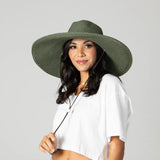 El Campo Unisex 5" Brim Sun Hat - UPF50 Sun Protection with Chin Cord by San Diego Hat Co.