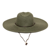 El Campo Unisex 5" Brim Sun Hat - UPF50 Sun Protection with Chin Cord by San Diego Hat Co.