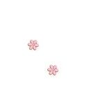 LINNY CO Screwback Stud Earrings - Alli Pink