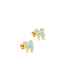 LINNY CO Screwback Stud Earrings - Finley Bow