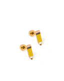 LINNY CO Screwback Stud Earrings - Pencil