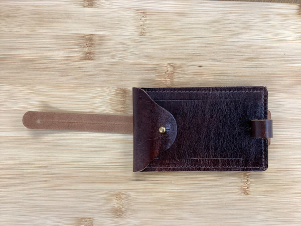 Leather Luggage Tag