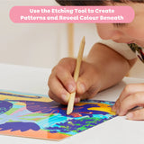 Scratch Art - Garden by Tiger Tribe