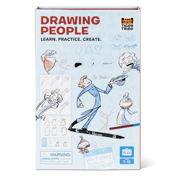 Drawing People - Learn. Practice. Create by Tiger Tribe