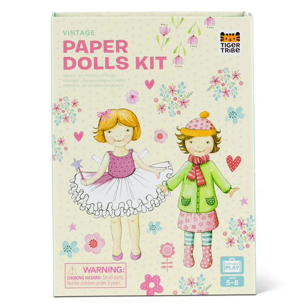 Paper Dolls Kit - Vintage by Tiger Tribe