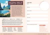 NATIONAL PARKS STICKER & LOGBOOK