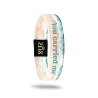 ZOX You Carried Me Bible Verse Interactive Bracelet