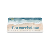 ZOX You Carried Me Bible Verse Interactive Bracelet