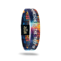 ZOX Comparison Is The Thief Of Joy Interactive Bracelet