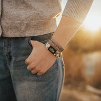ZOX The Lord Is My Shepherd Bible Verse Interactive Bracelet