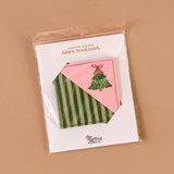 Twinkling Tree Corner Keeper Fabric Bookmark