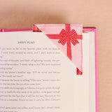 Corner Keeper Fabric Book Mark Holiday Gift Bow