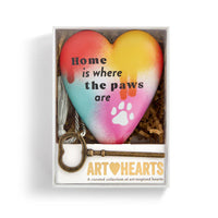 Home is Where the Paws Are Art Heart