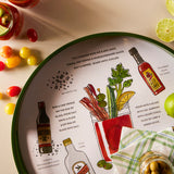 Bloody Mary Round Serve Tray