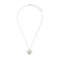 Pawprint Love You Locket - Silver