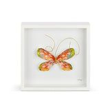 Orange Multi Butterfly Wall Art