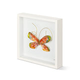 Orange Multi Butterfly Wall Art