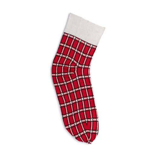 Plaid Wearable Stocking Blanket