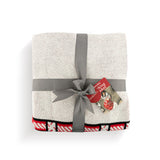 Plaid Wearable Stocking Blanket