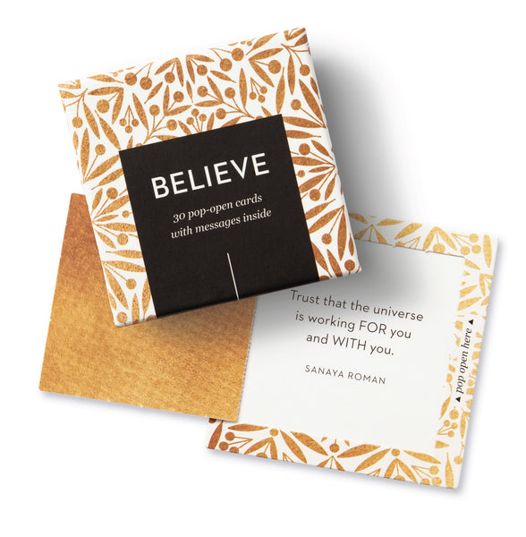 Believe - Thoughtfulls Pop-open Cards