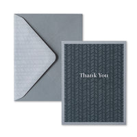 Thank You - QUILTED NAVY
10 Thank You Note Cards